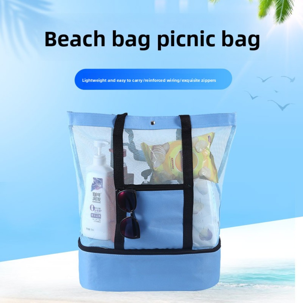 Tote Bag Beach - 1 adet Çok Amaçlı Termal Soğutucu