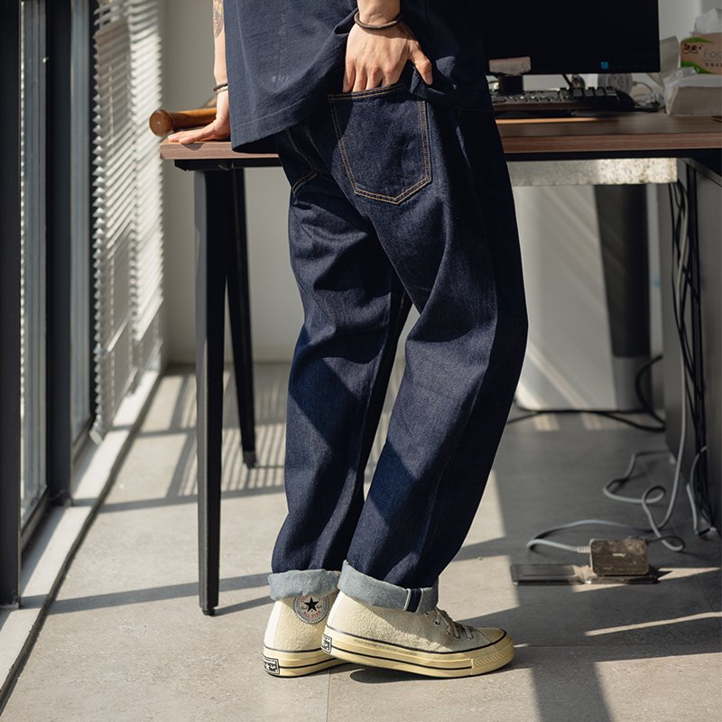 Levis Jeans 501 - Klasik 14oz %98 Pamuklu Dikişsiz Ham