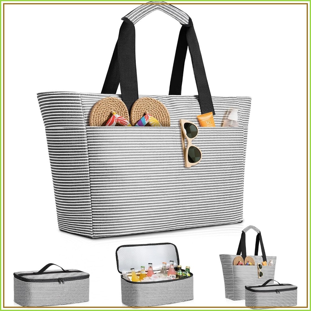 Tote Bag Beach - 45L Su Geçirmez Plaj Çantası ve