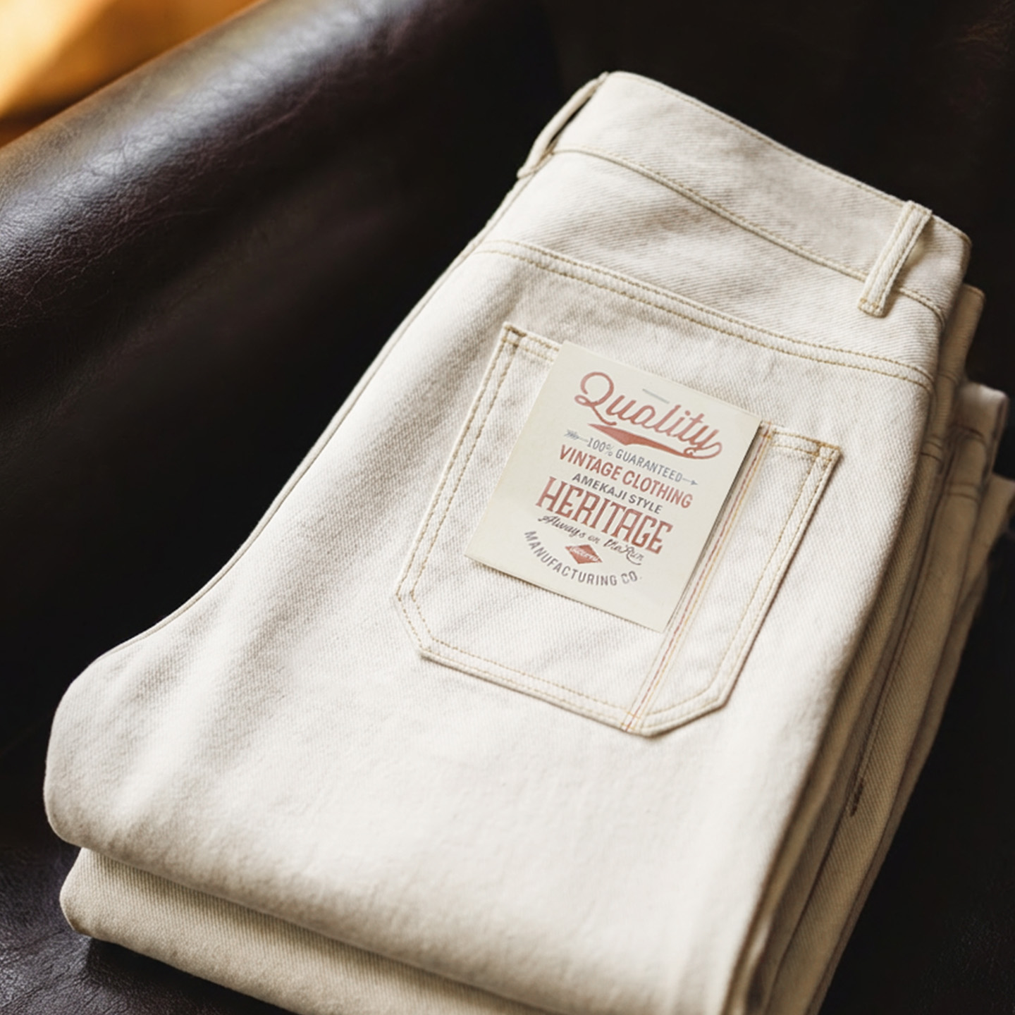 Levis Jeans 501 - Maden Erkek Vintage Beyaz Ağır Yıkanmış