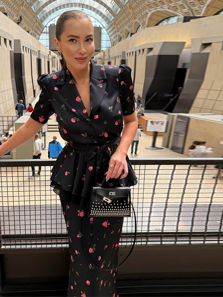 Çiçek Desenli Blazer Ceket Ete - Romper Floral Print incelemesi ve fiyatı