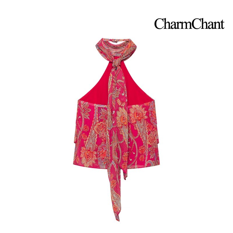 CHARMCHANT Kadın Paisley Desen - Romper Floral Print incelemesi ve fiyatı