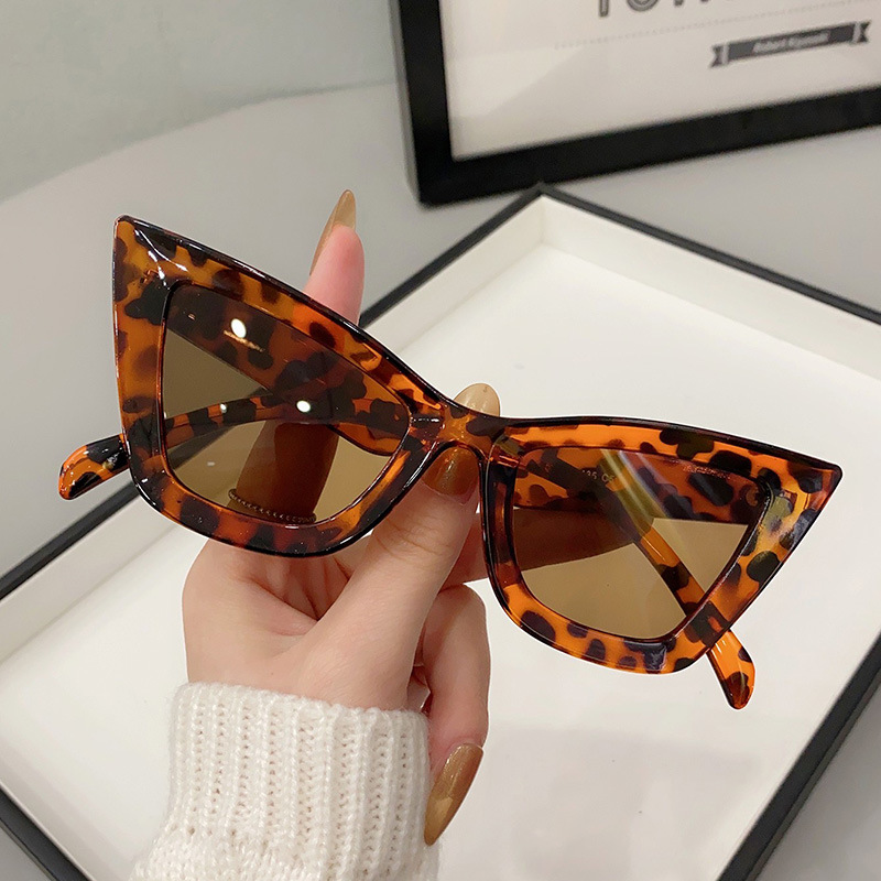 Yeni Büyük Çerçeve Vintage Kar - Sunglasses Cat Eye incelemesi ve fiyatı