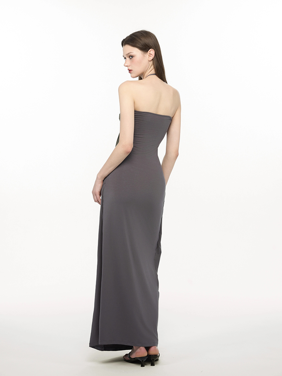 REDDACHiC Zarif Örgülü Şal Elb - Maxi Dress Halter incelemesi ve fiyatı