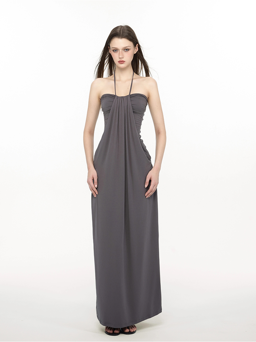 REDDACHiC Zarif Örgülü Şal Elb - Maxi Dress Halter incelemesi ve fiyatı