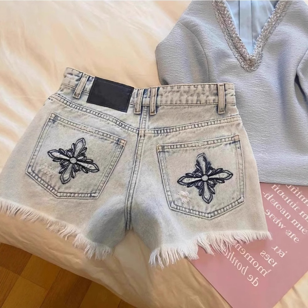 2026 Yaz Vintage Yıkanmış Nakı - Shorts Denim Frayed incelemesi ve fiyatı